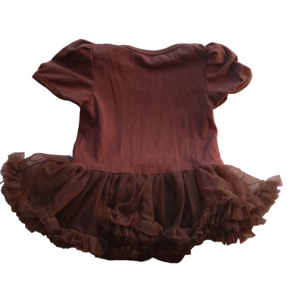 Baby Girls Thanksgiving Onesie, Gobble 'til you Wobble, S - Picture 8 of 9